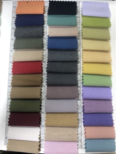 GZ-HTY TR細斜紋  成份：60%人棉  35%滌 5%氨綸 克重：180g 正面照